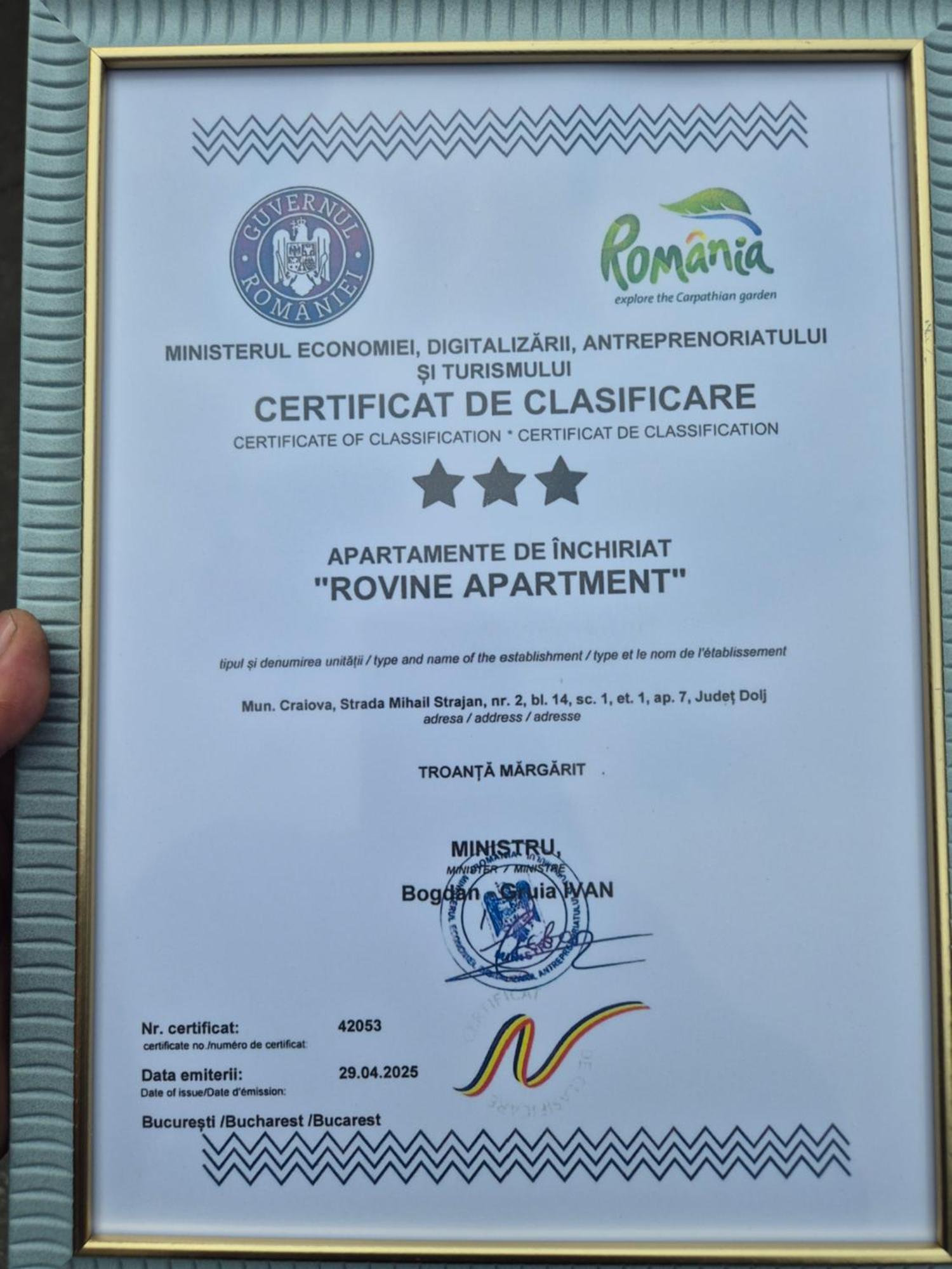 Apartament Rovine Крайова Екстер'єр фото